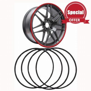 Wheel Protector 17-22 Inch Light Alloy Wheel Edge Rim Protectors