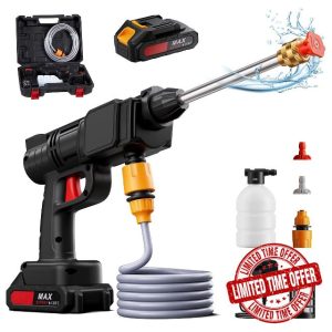 DKIEI Cordless High Pressure Washer 507 PSI/35 Bar