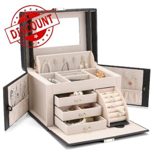 Vlando Large Jewellery Box for Women