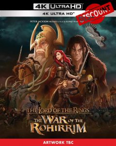 The Lord Of The Rings: The War Of The Rohirrim [4K Ultra HD] [2024] [Region Free]