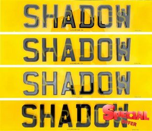 100% Legal 4D Ghost Shadow 3MM/5MM MATT Gloss Tinted Available – Front & Rear