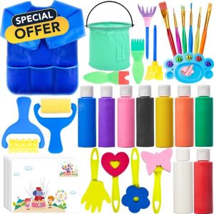 Lubibi Washable Finger Paint for Children