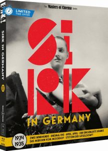 SIRK IN GERMANY 1934-1935 (Masters of Cinema) Limited Edition Two-disc Blu-ray