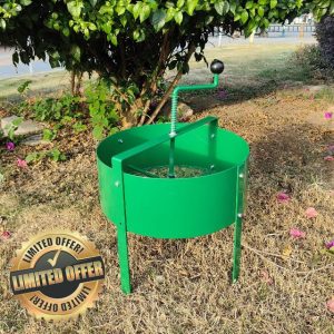 Gr8 Garden Rotary Soil Sifter Compost Sieve Large 18 litre Earth Riddle Screener Gardening Tool
