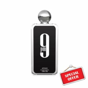 Afnan 9 pm Eau de Parfum (100ml) Spray Perfume For Men - Afnan Arabian Perfume Signature Scent - Long-lasting Fragrance Suitable for Special Occasions