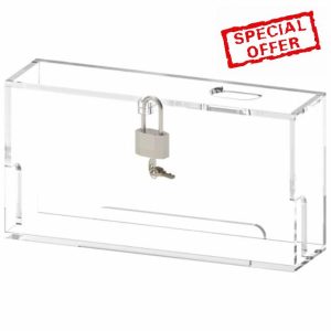 Geekria Console Dust Cover with Lock Compatible with Nintendo Switch/Switch OLED Charging Dock