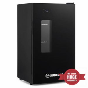 Subcold Apex95 Beer Fridge | Freestanding Drinks Fridge with Insulated Door | Adjustable Temperature from -6°C to 18°C for Man Cave