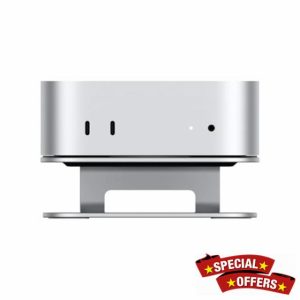 Qwiizlab Aluminum Stand for 2024 Mac Mini M4/M4 Pro