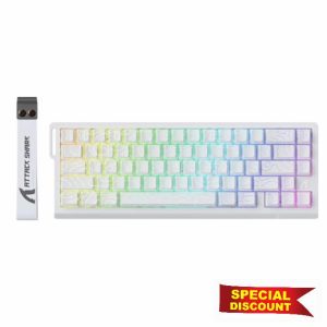 ATTACK SHARK X68 HE 8000Hz Rapid Trigger Keyboard