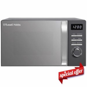 Russell Hobbs Digital Microwave 20L 800W in Grey with 5 Power Levels