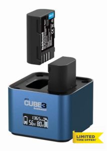 Hähnel - ProCube3 - For Panasonic - DSLR Duo Charger - Faster Charging - USB Type-C inpu