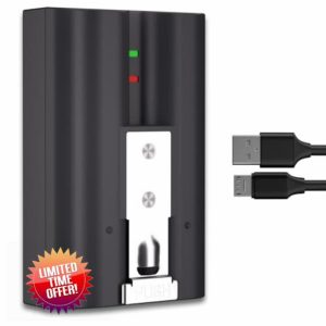 2 Pack 6800mAh Battery for Ring Video Doorbell 2/3/4/Plus