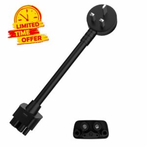 Aiskooc UK 3-Pin to Tesla Gen 2 UMC Adapter