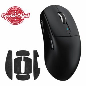 MAMBASNAKE x ATTACK SHARK R6 39g SUPERLIGHT Mouse with Grip Tape