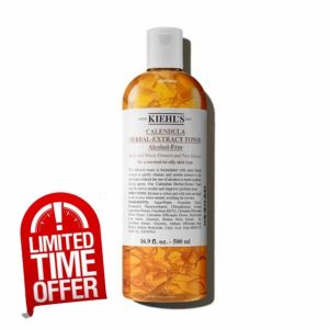 Kiehl's Calendula Herbal-Extract Toner Soothing Alcohol-Free Toner for Normal to Oily Skin