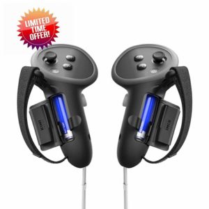 KIWI design G4 Pro Controller Grips Compatible with Meta Quest 3/3S