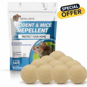 SRODEKIR Rodent Repellent Indoor and Outdoor