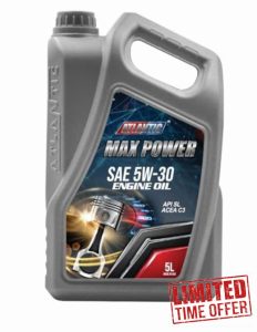 ATLANTIC MAXPOWER ENGINE OIL SAE5W30 API SN C3 LL 5LTR