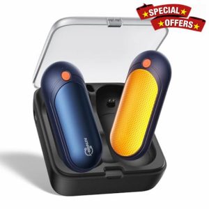 J-BRAUV Hand Warmers Rechargeable 2 Pack