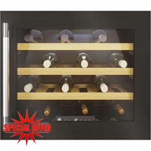 Hoover HWCB 45 UKBM/1 H-WINE 300 Built In 24 Bottle Wine Cooler - Black - F Rated