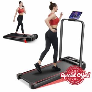 KEEP FUN Walking Pad with Incline