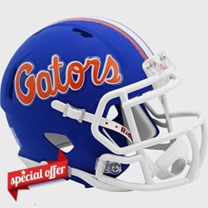 Riddell NCAA Florida Gators Matte Blue Speed Mini Football Helme