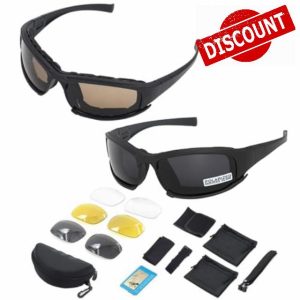 BONFQERT 2 Pairs of Cycling Glasses Mens