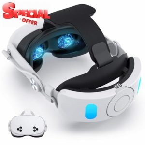 NEWENMO Head Strap with Battery for Meta Quest 3S