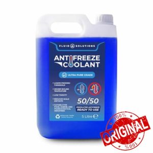 FluidScience Ultra Pure Antifreeze Coolant | Propylene & Deionised Water 50/50 Mix | Suitable for Food