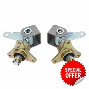 Front Wheel Hub 3 Stud Steering Knuckle Spindle 17mm Steel Alloy for 6in Tires Quad Bike ATV Go Ka