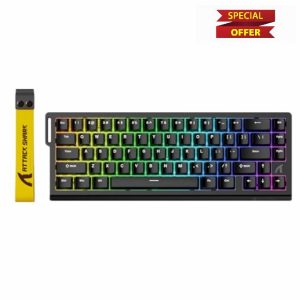 ATTACK SHARK X68 HE 8000Hz Rapid Trigger Keyboard