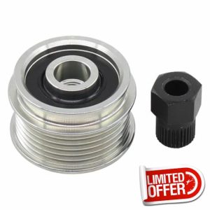 HouYeen Alternator Pulley for A1 A2 A3 A4 B6 B7 Dod-ge For-d Galaxy Jee-p KT-M Mit-subishi Sea-t Alhambra Altea Arosa Cordoba Exeo Ibiza Sko-da Fabia Octavia Roomster V-W Amarok Be-etle Bora