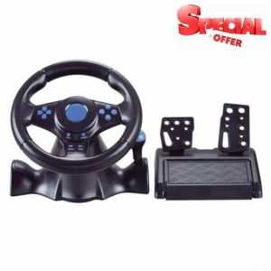 Oniissy USB Car Steering-Wheel for Switch for xbox for 360 for PS4 for PS2 for PS3 for PC