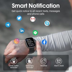 110+ Sports Modes with Heart Rate Sleep Monitor Step Counter