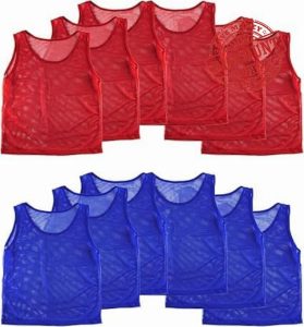 12 Pack Football Bibs