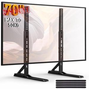 Perlegear TV Stand for 22-70 inch TVs