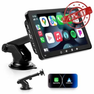 Car Display compatible with CarPlay and Android Auto