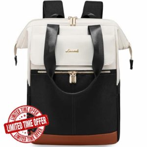 LOVEVOOK 17.3 inch Laptop Rucksack Bag for Ladies