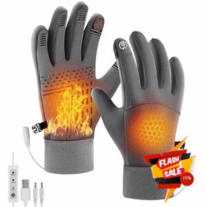 USB Heated Gloves for Men Women