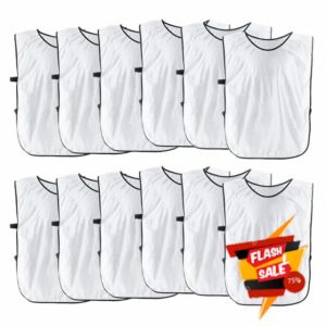 sourcing map Training Vest Soccer Sports Team Practice Jersey for Youth Teen Basketball Football