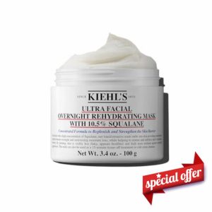 Kiehl's Facial Overnight Hydrating Face Mask with 10.5% Squalane