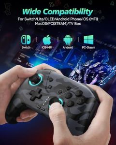 Wireless Switch Pro Gamepad Compatible with Switch/Lite/OLED