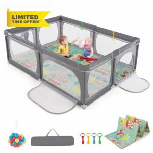 COSTWAY Baby Playpen