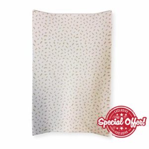 Clair de Lune Dash Anti-Roll Wedge Baby Changing Mat 69 x 44cm