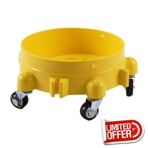 Ronyme Car Wash Bucket Dolly 360° Rolling Heavy Duty Car Wash System Rolling Detailing Wash Bucket for Detailing Cleaning