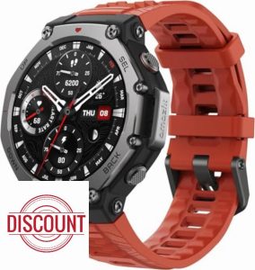AMAZFIT T-Rex 3 Outdoor Smartwatch 48mm AMOLED Display