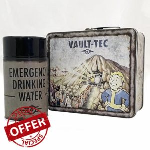 Fallout Weathered Vault-Tec Lunchbox & Flask