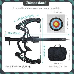Compound Bow Set that Shoots Steel Balls
