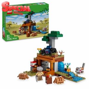 LEGO Minecraft The Armadillo Mine Expedition Set - Building Toy for 8+ Year Old Girls & Boys