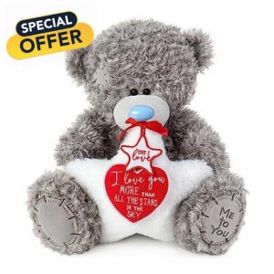 Me to You Large Tatty Teddy I Love You More Than All The Stars 27cm High
